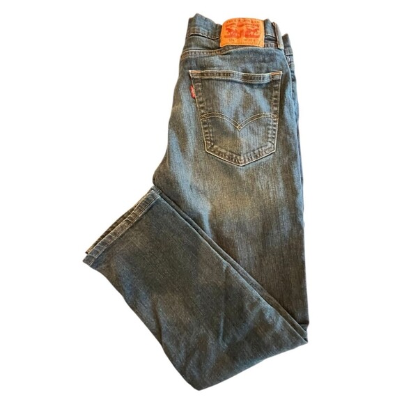 Levi 514 Jeans Mens Straight Fit Tag 32 X 30  Red Tab Jeans - Picture 5 of 5